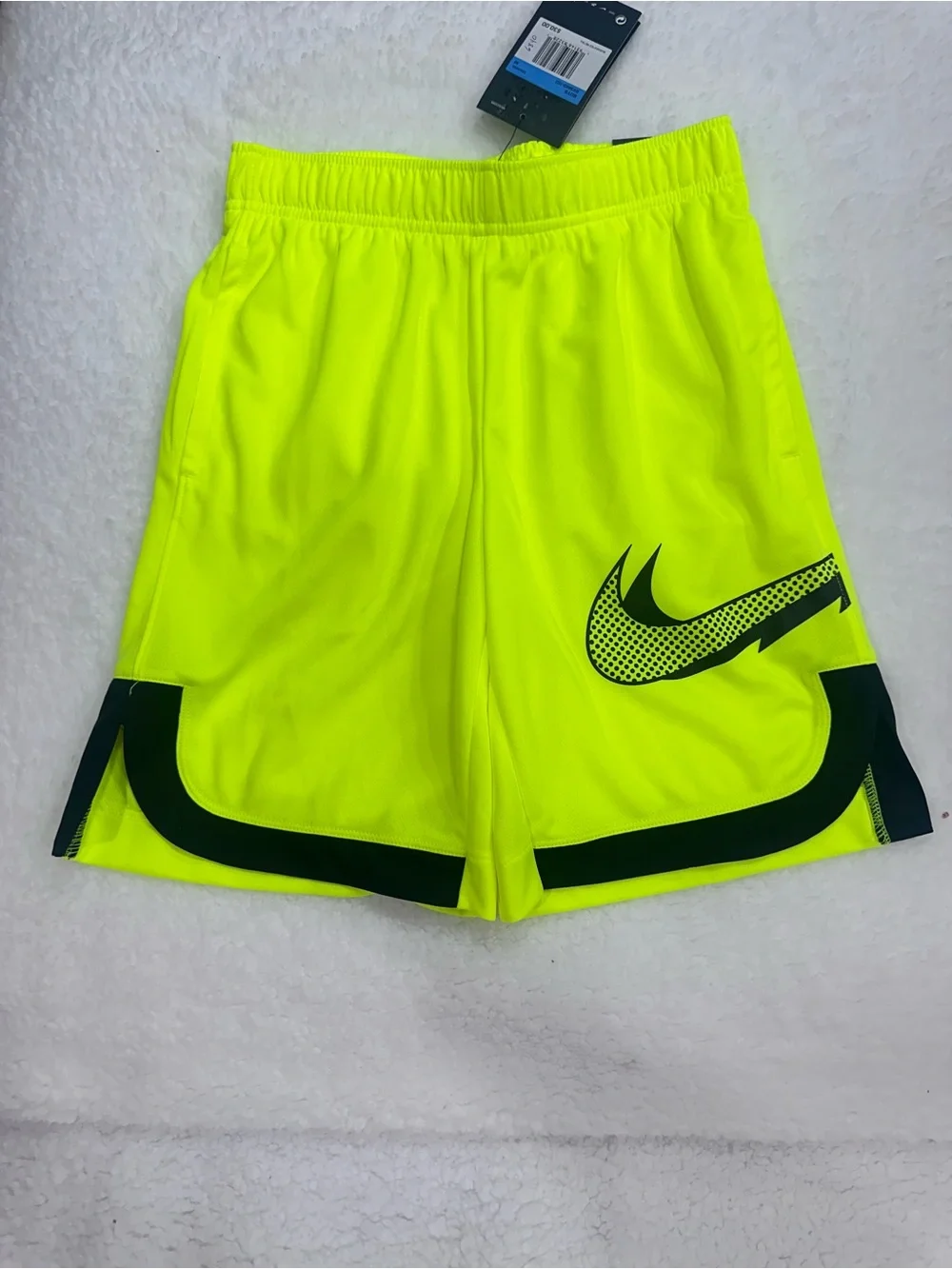 Boy’s Nike Yellow and Black Shorts